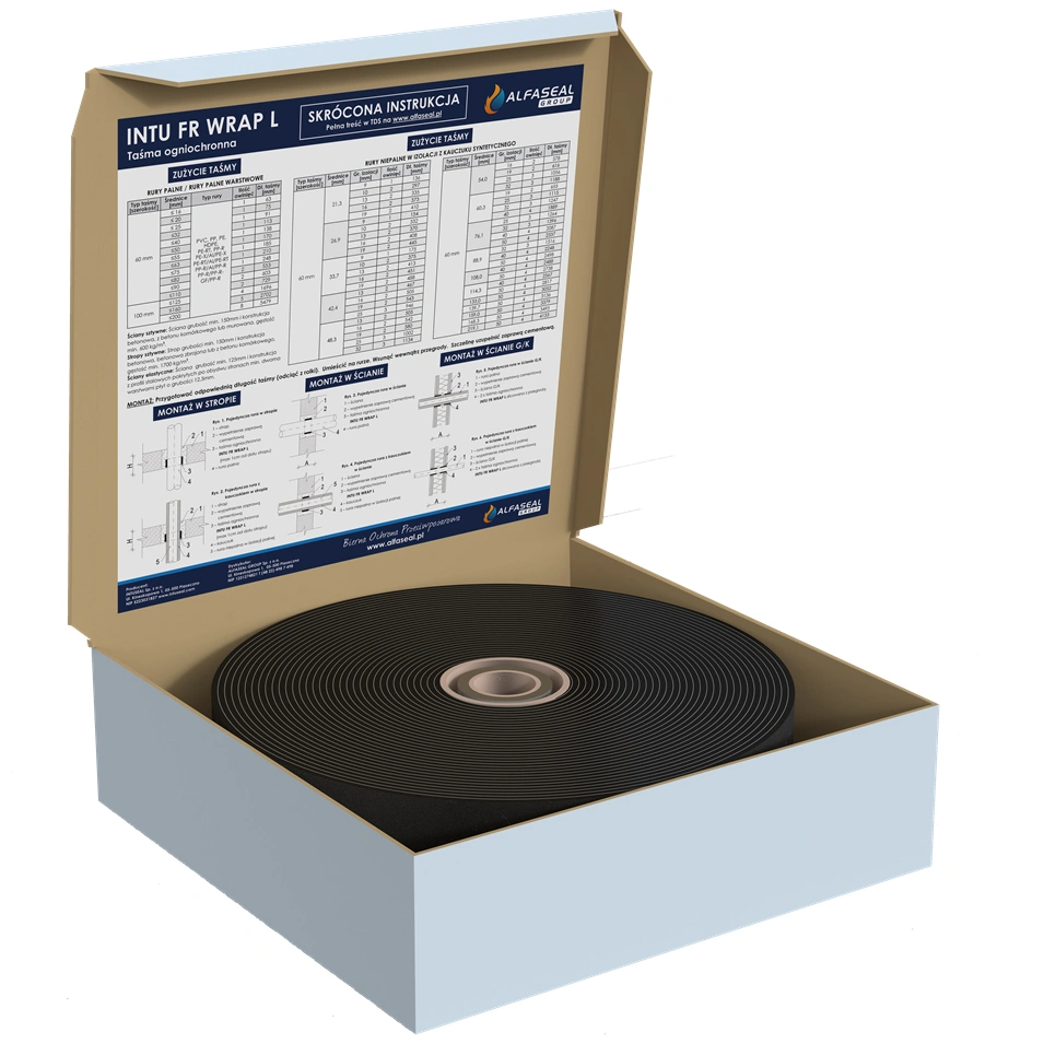 INTU FR WRAP L Taśma ogniochronna