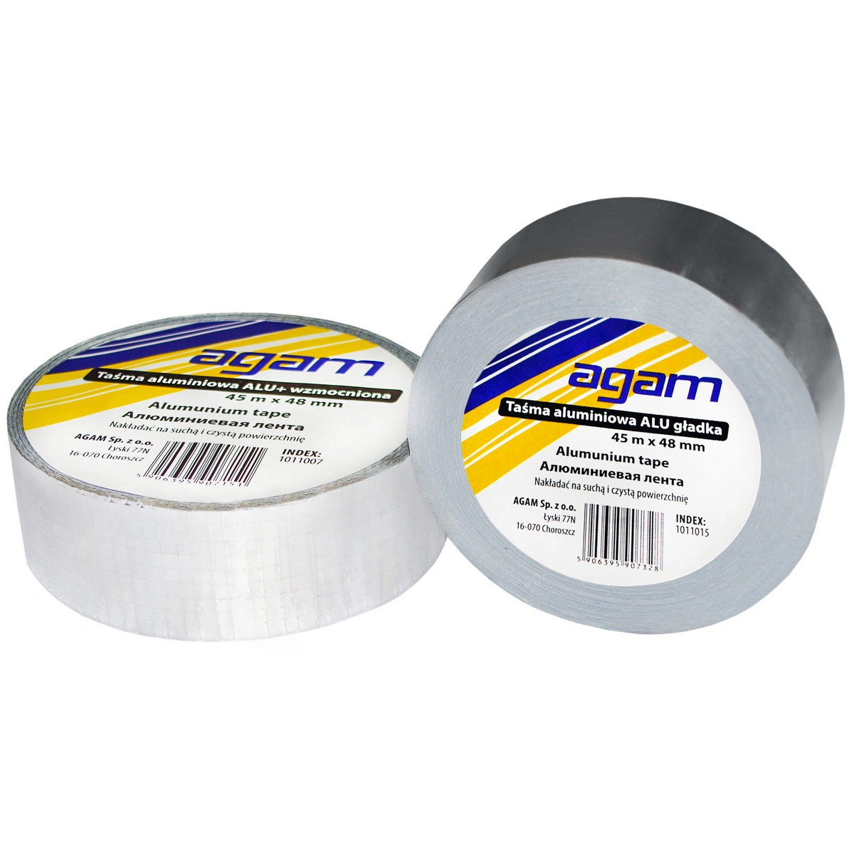 Taśma aluminiowa wzmacniana 45m x 48mm