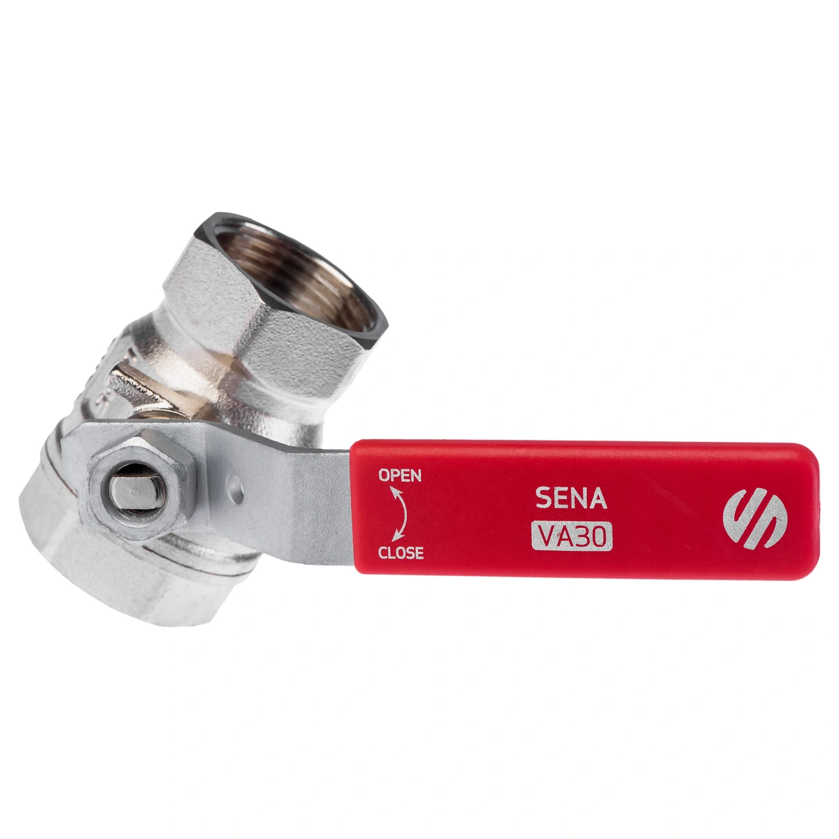 SENA VA30 ZAWÓR KULOWY GW-GW DŹWIGNIA INOX