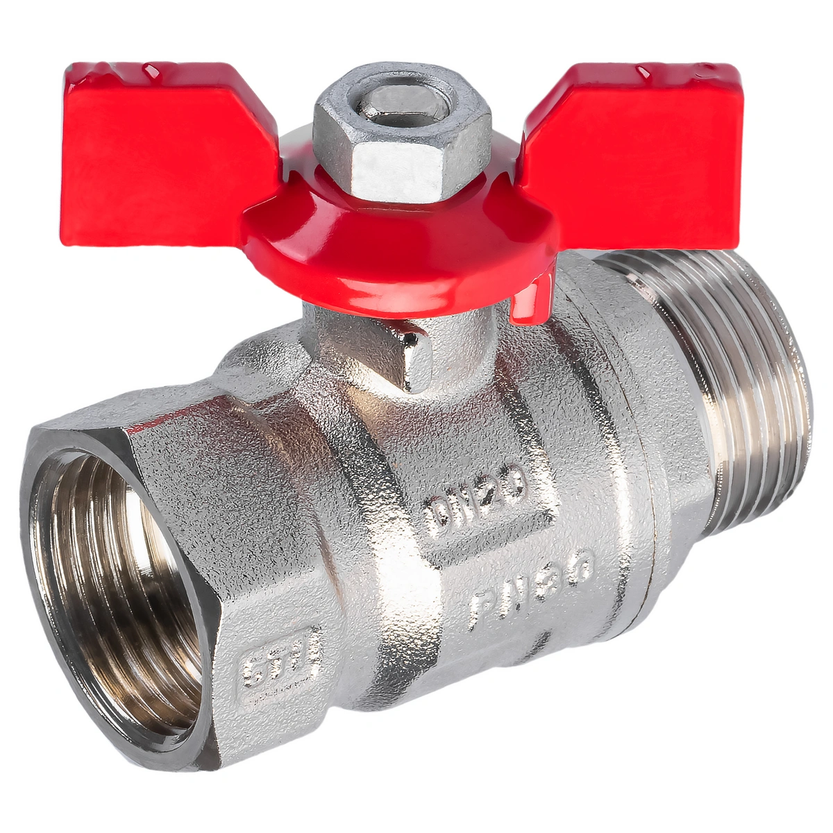 SENA VA30 ZAWÓR KULOWY GZ-GW UCHWYT MOTYLKOWY