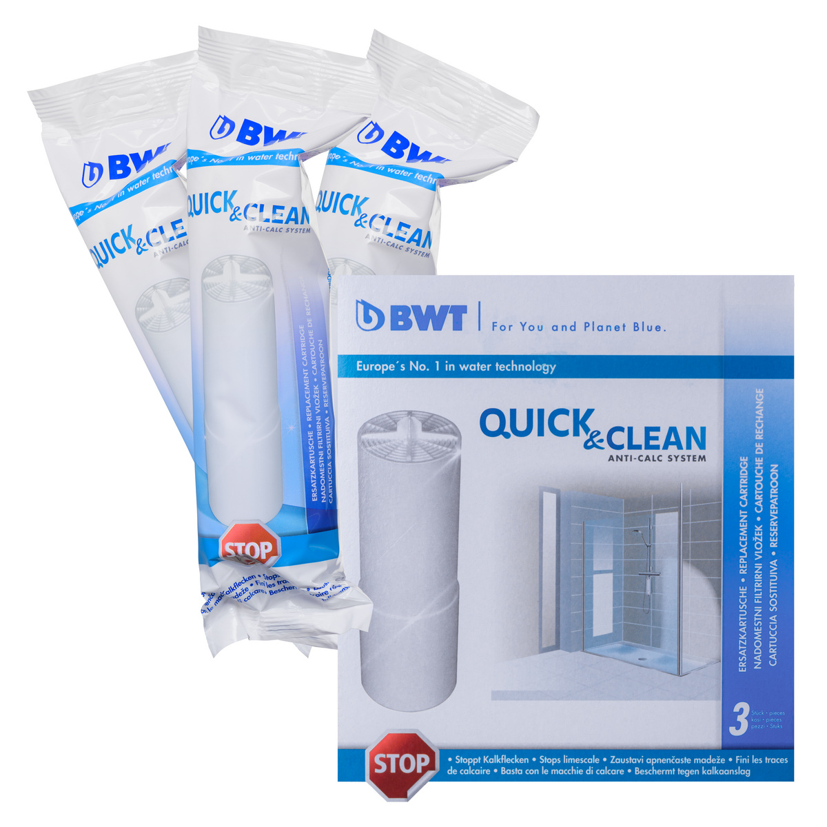 BWT Quick & Clean wkłady wymienne (op, 3 szt,) 812915 - BWT
