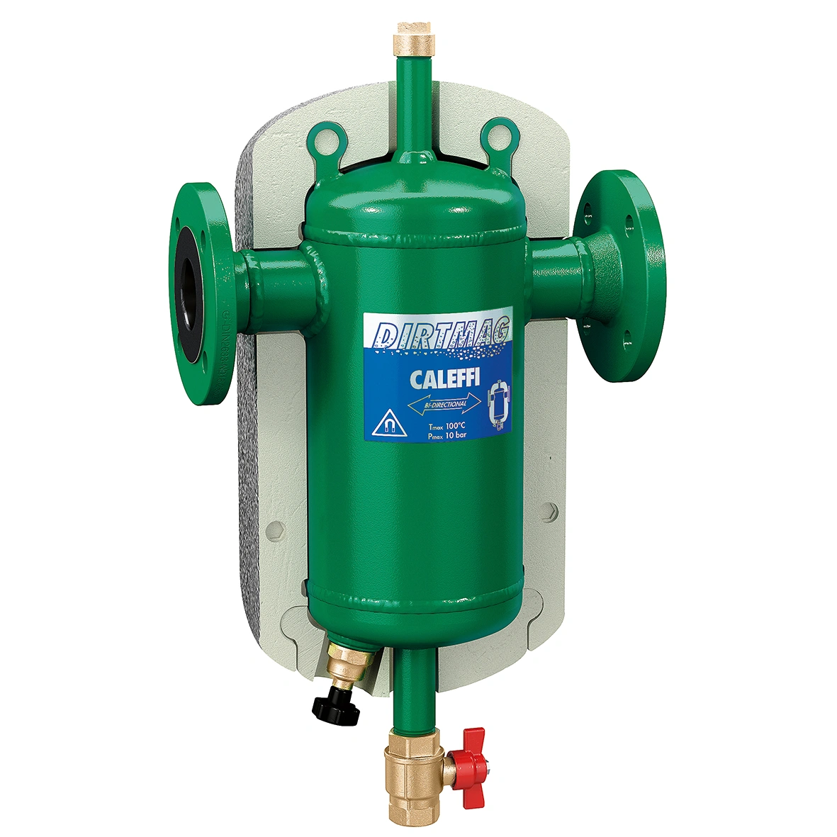 DIRTMAG® Separator zanieczyszczeń z magnesem. Przyłącza kołnierzowe DN 65