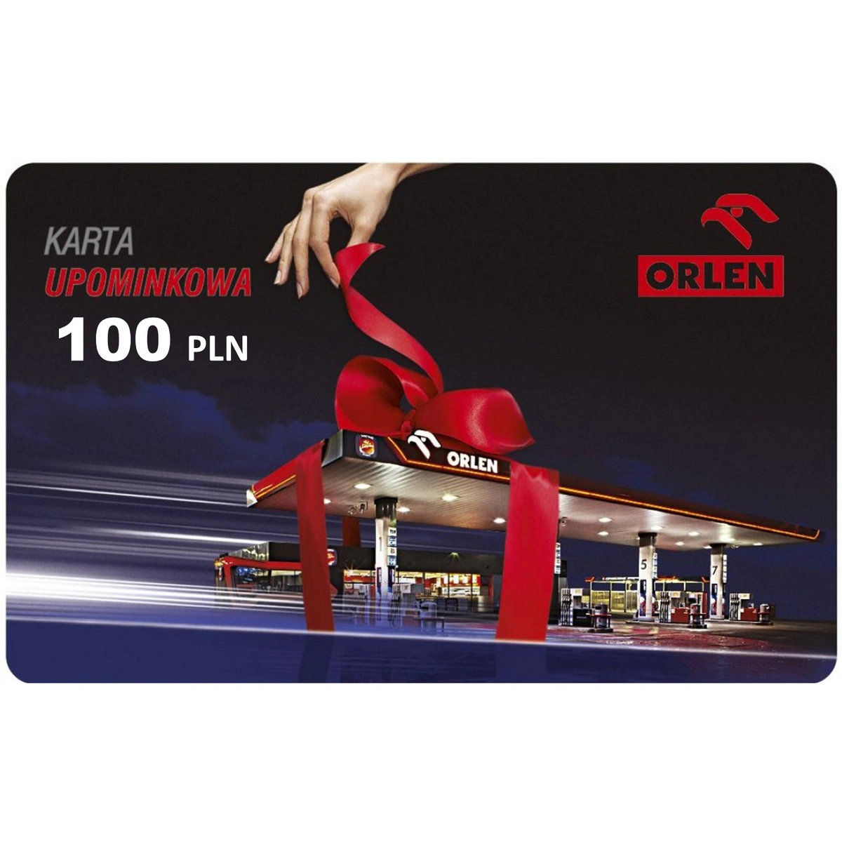 Karta upominkowa ORLEN 100 ZŁ