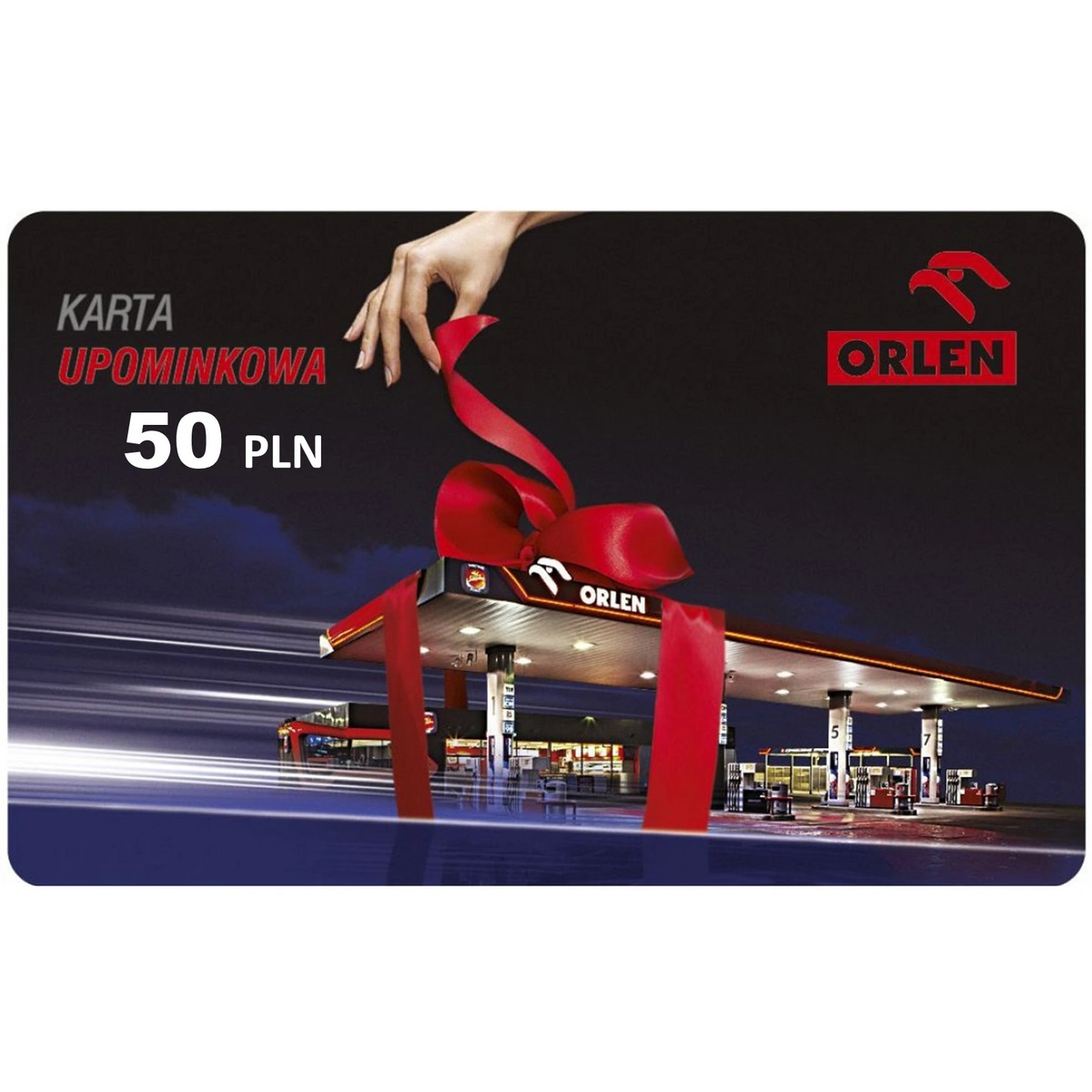 Karta upominkowa ORLEN 50 ZŁ