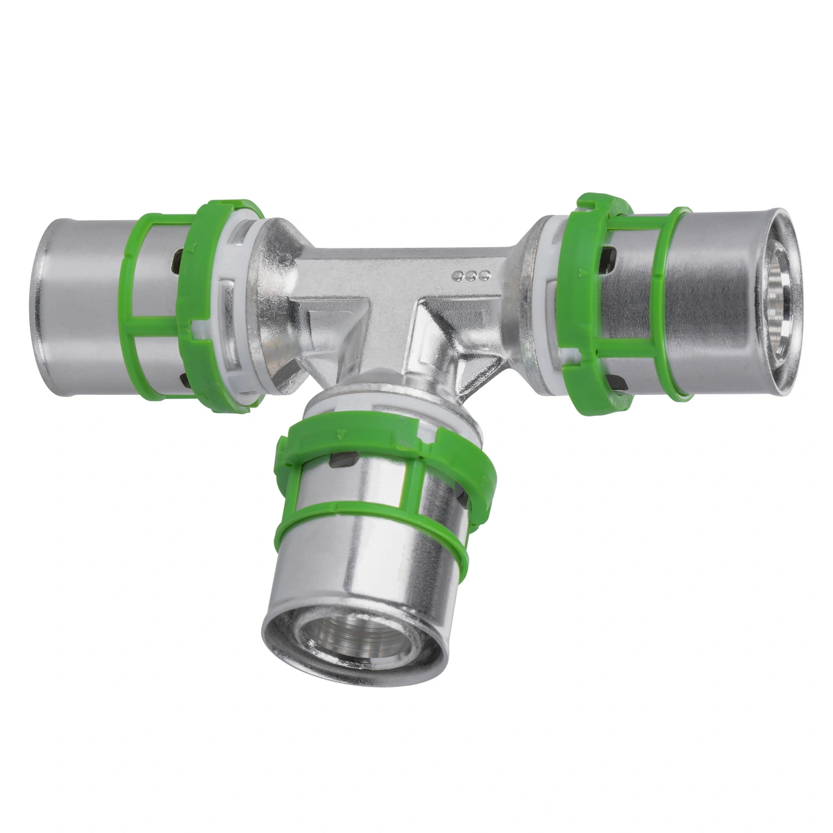 Trójnik zaprasowywany MultiSkin mosiądz/ocynk 26x26x26 730JXX-02 (DWZ)