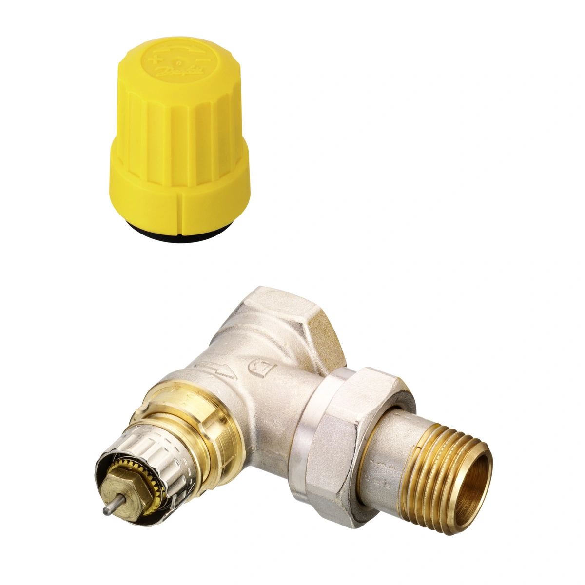 RA-UN 15 kątowy, zawór termostatyczny o małym kv