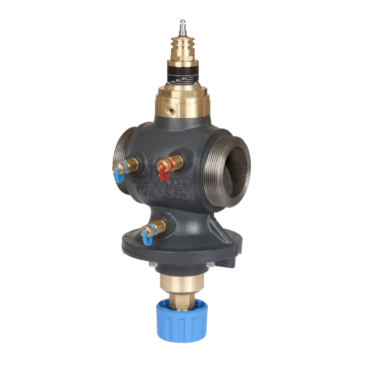 Wielofunkcyjny zawór AB-QM DN50 + złączki pomiarowe zawory równoważące