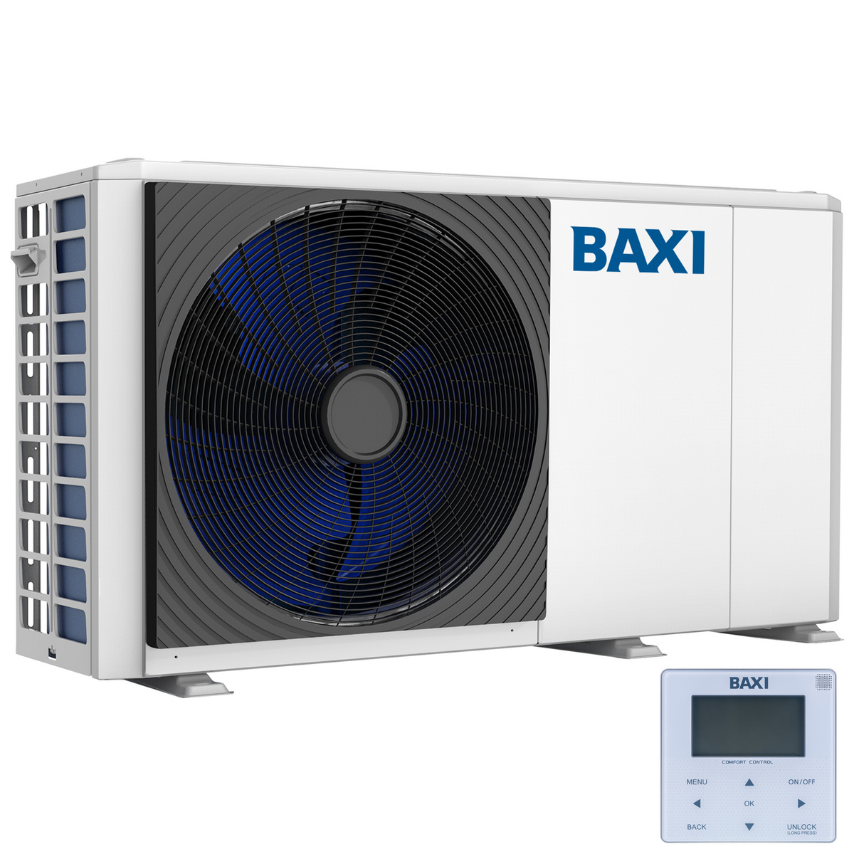 BAXI - Inwerterowa pompa ciepła powietrze/woda AURIGA 6 M-A, monoblok, zasilanie 1-f