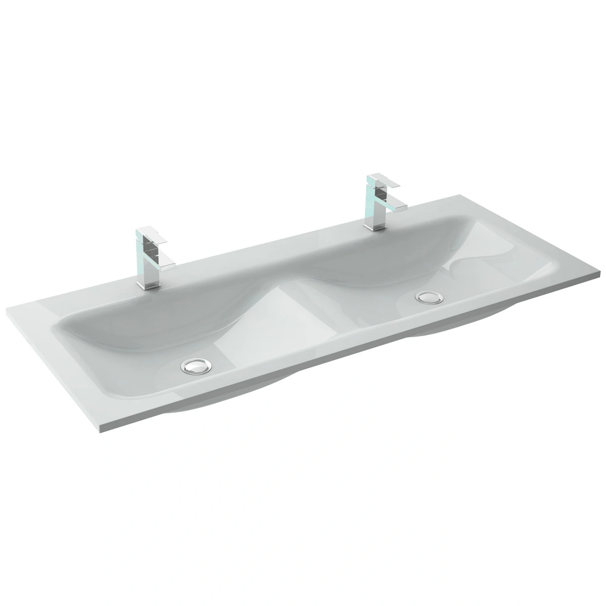 Umywalka Szklana Vetro 120 White