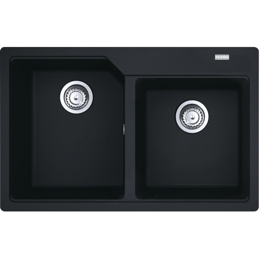 Zlewozmywak wbudowywany Fragranit+ Urban UBG 620-36-33 Czarny mat