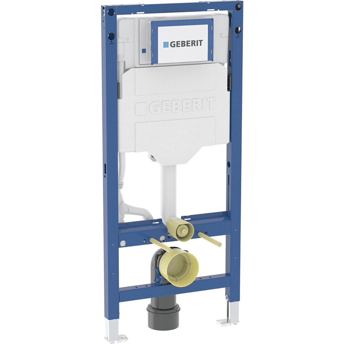 Stelaż podtynkowy Geberit Duofix do wiszących misek WC, 112 cm, ze spłuczką podtynkową Sigma 12 cm