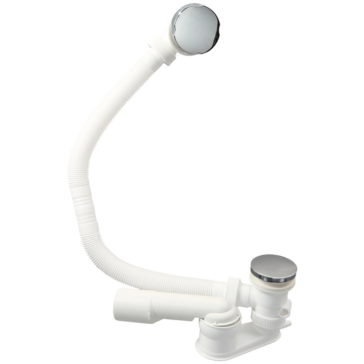 Syfon wannowy Clik-clak czyszczony od góry