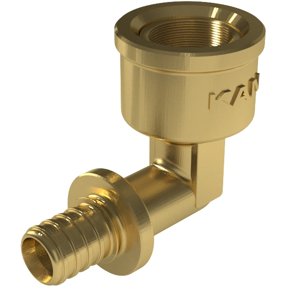 Kolano 90° mosiężne GW ultraLINE - 20 Rp1/2" KAN-THERM