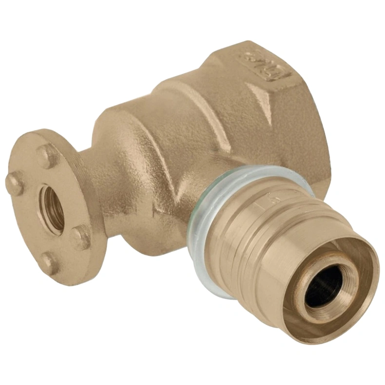 Kolano zaprasowane ustalone WP 16x1/2" GW