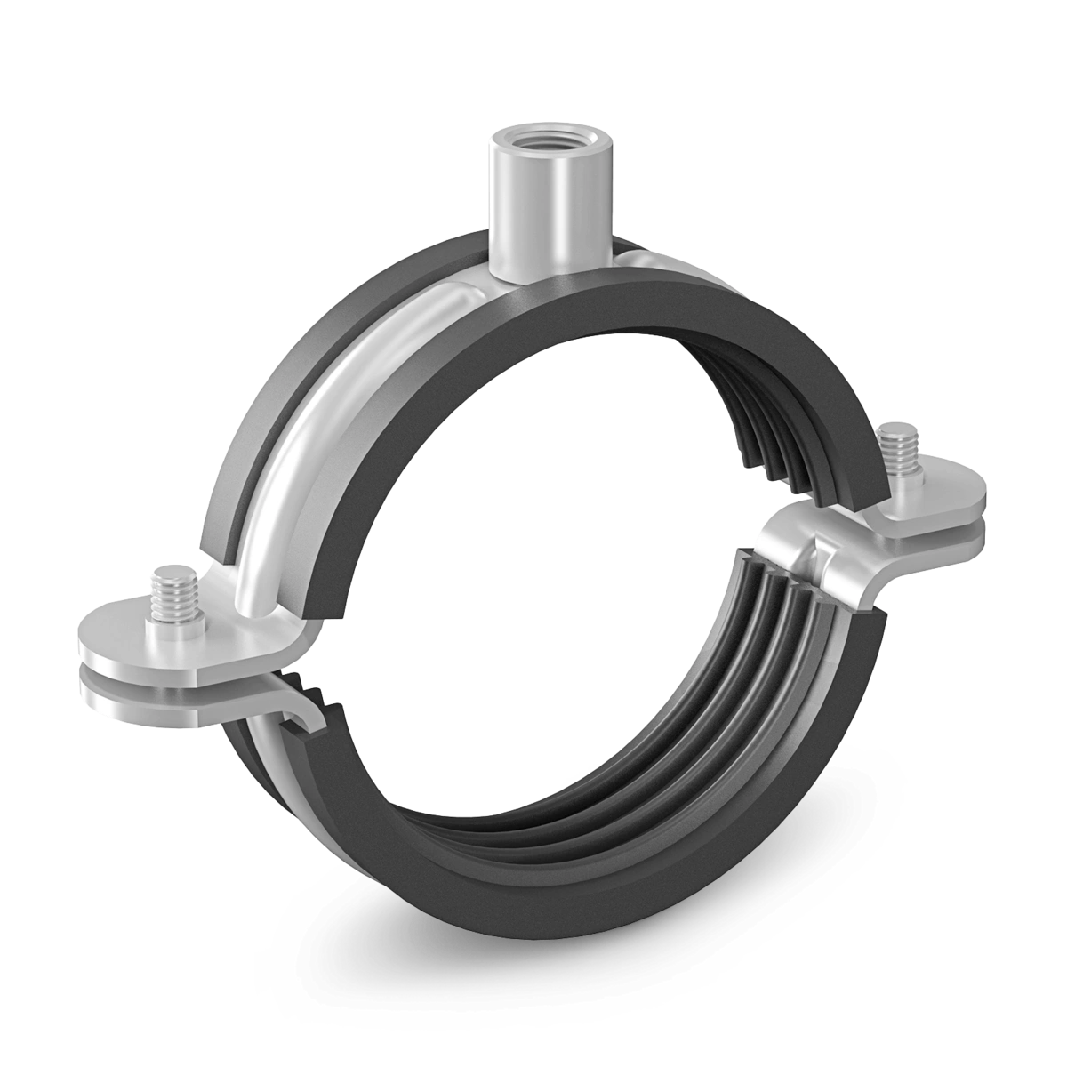 Obejma pojedyncza EXPERT z okładziną 210 BK (210-218)