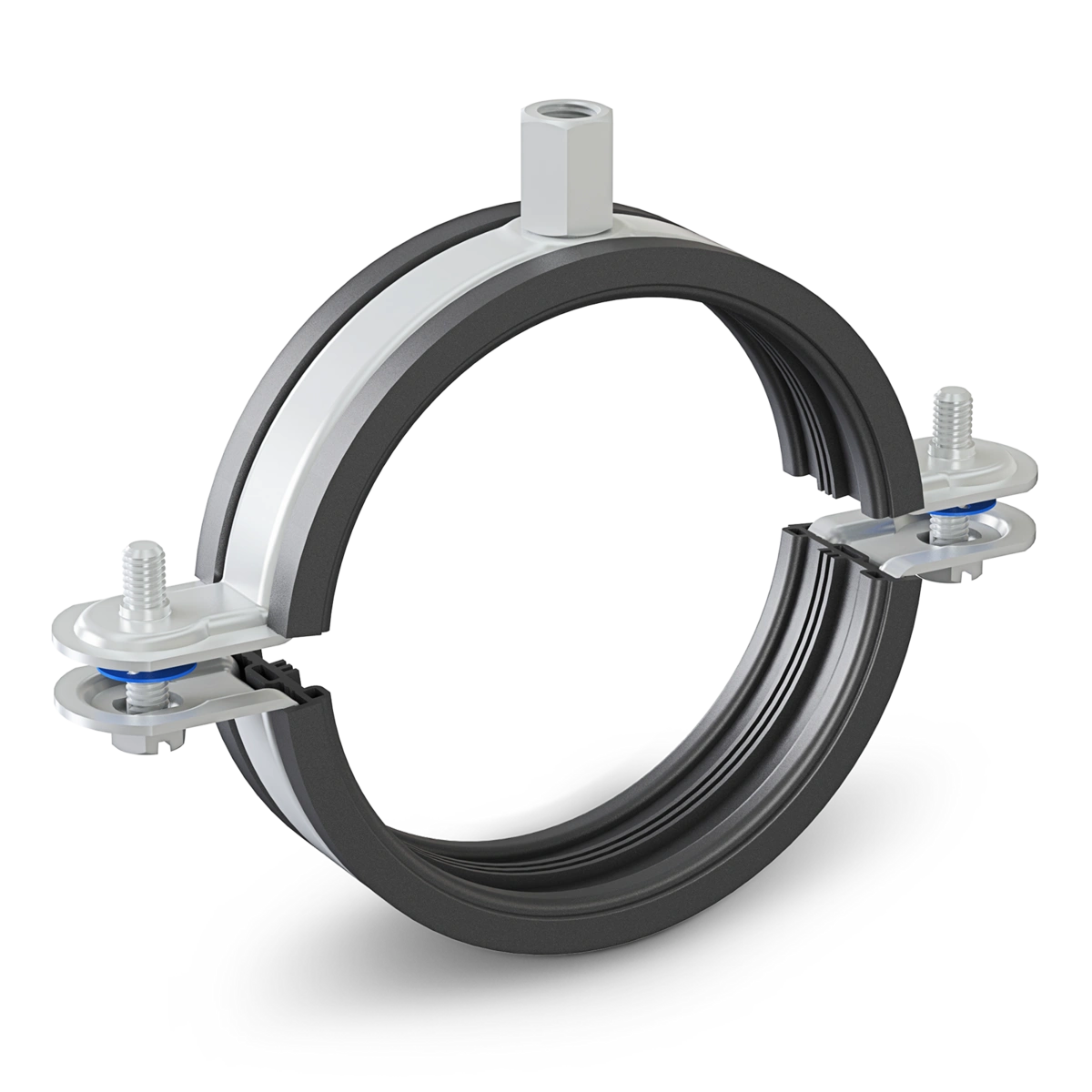 Obejma do wentylacji z okładziną 500 BK