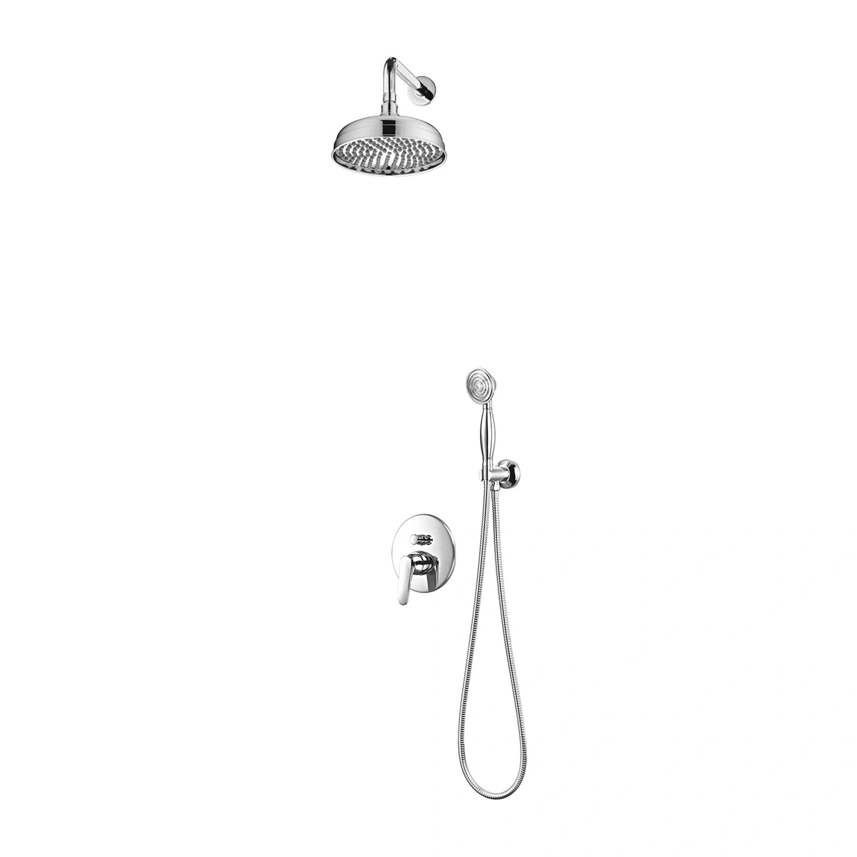 System Prysznicowy Podtynkowy Omnires ART DECO SYSAD25CR chrom (CR)