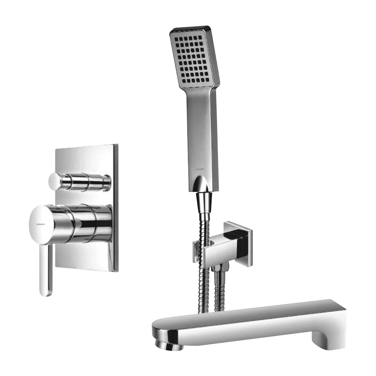 System Wannowy Podtynkowy Omnires DARLING SYSDAW01CR chrom (CR)