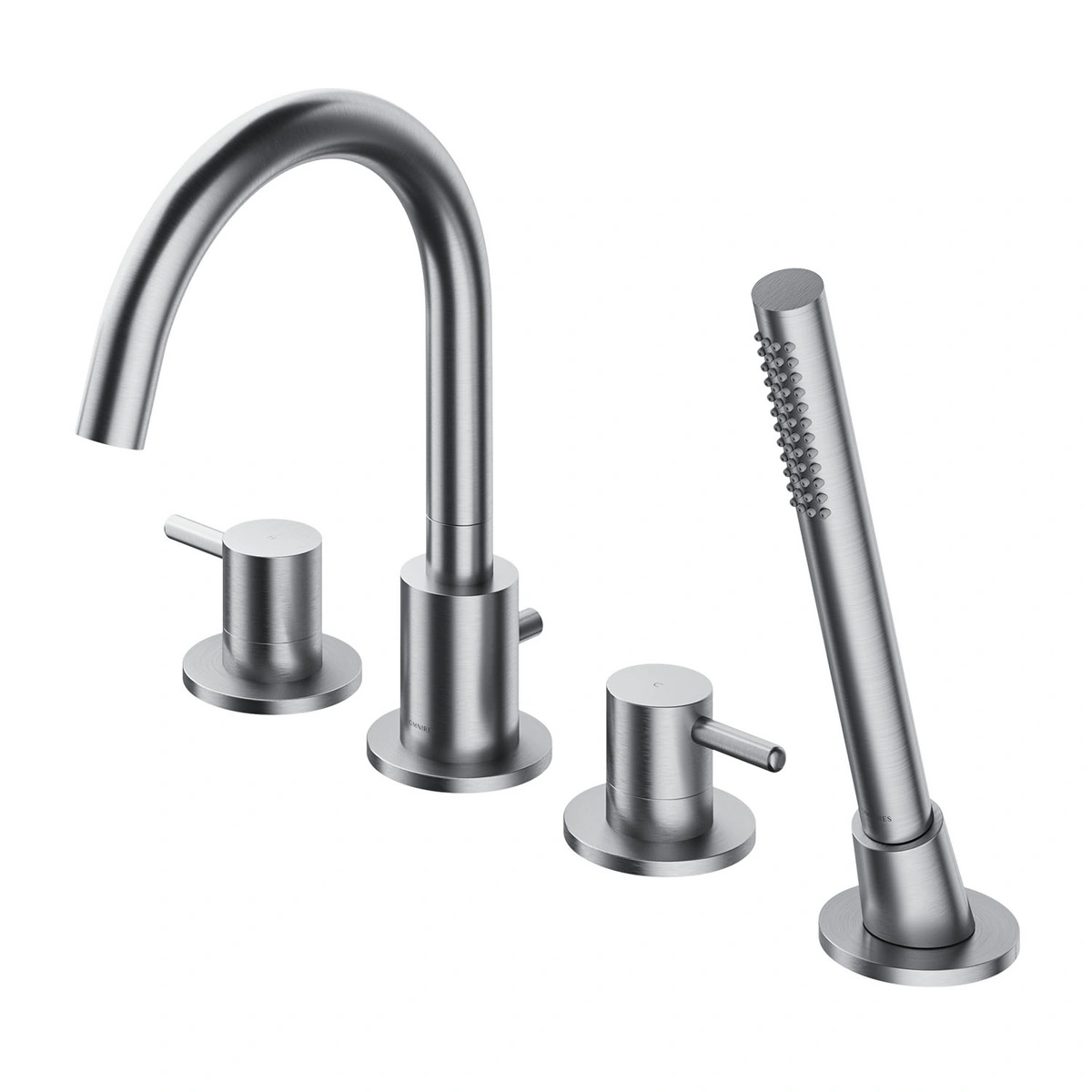 Bateria Wannowa 4-Otworowa Omnires Y Y1232NI nikiel (NI)