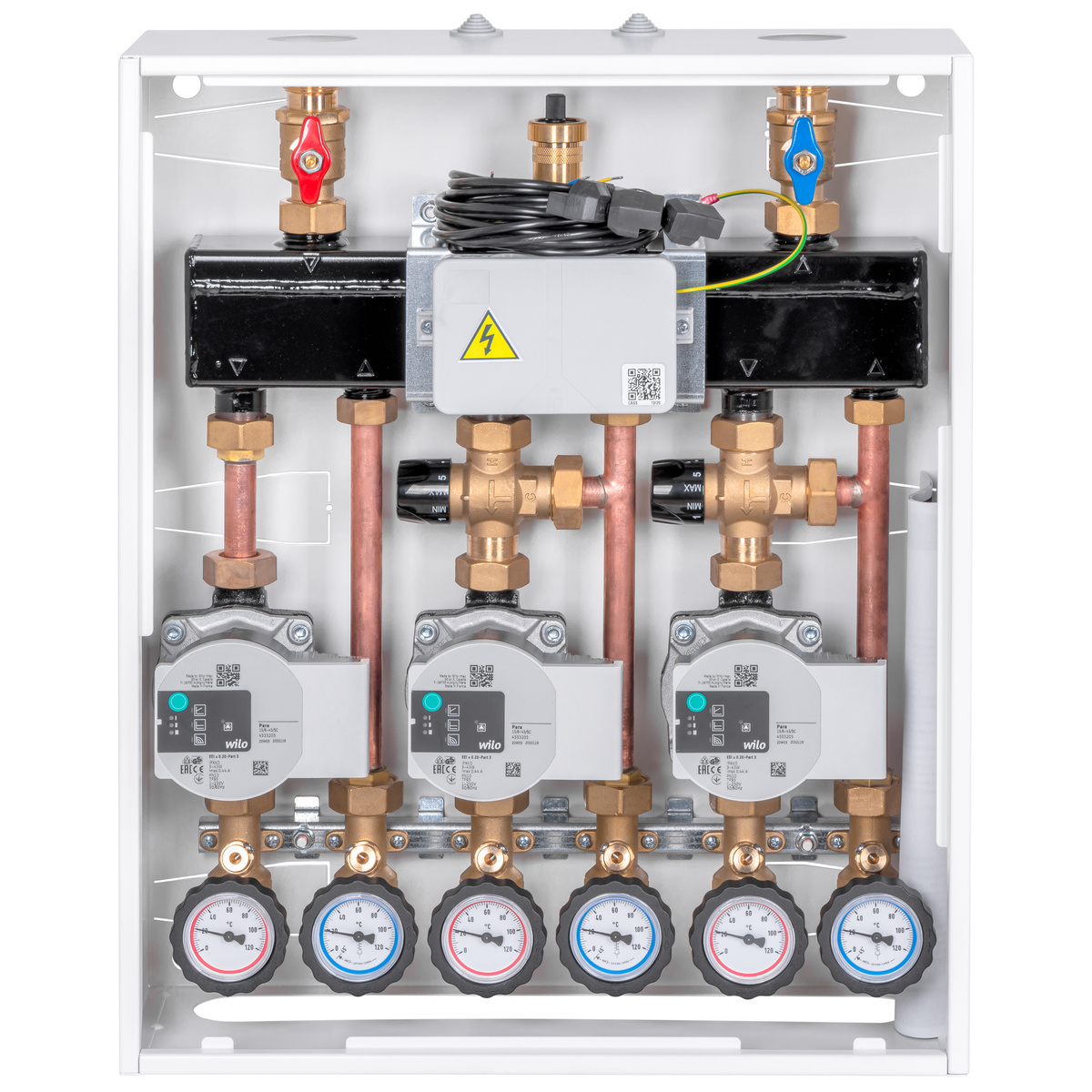 Zestaw wielostrefowy RED premium DK/TK/TK (Dla 1 wysokiego obiegu ...