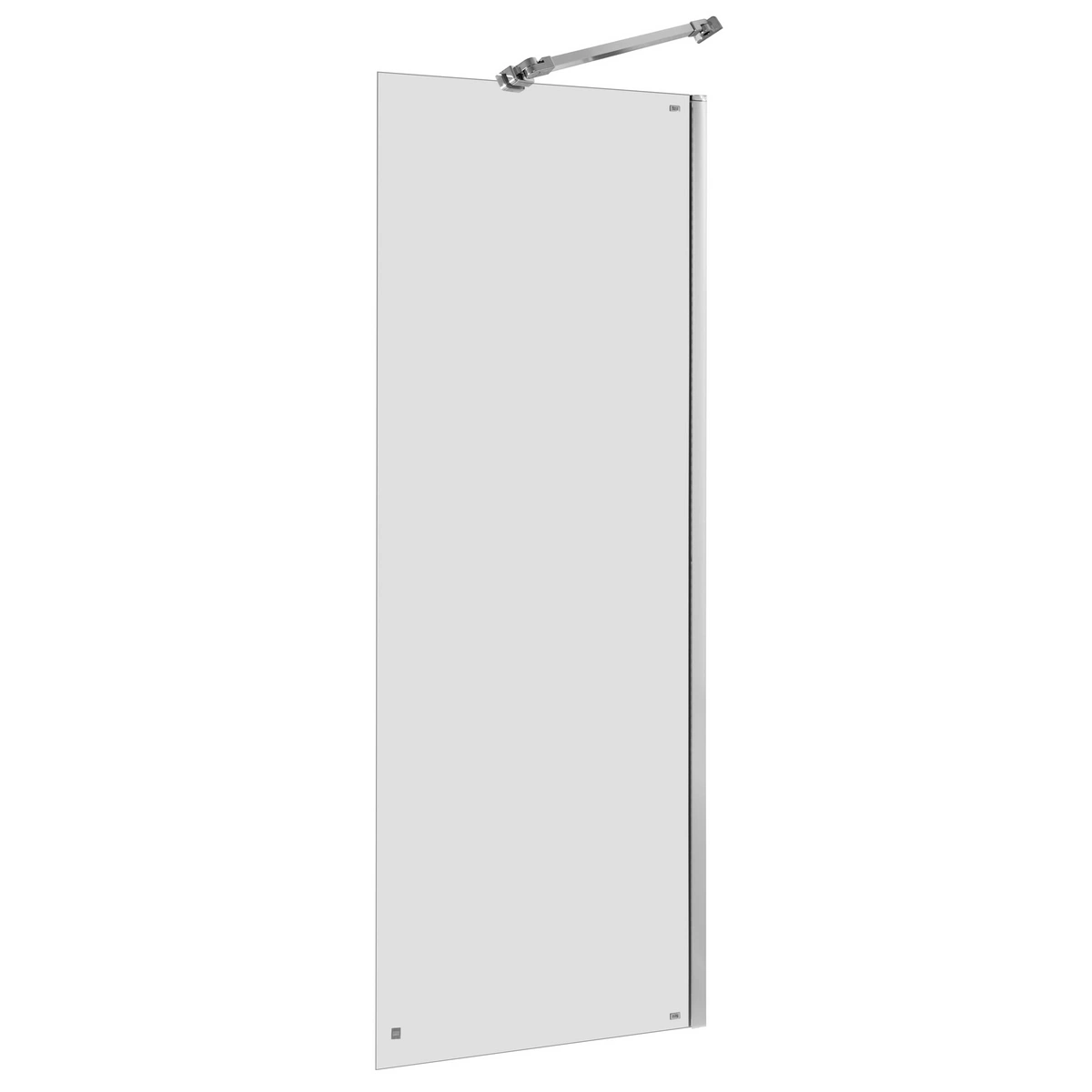 Ścianka prysznicowa ROCA CAPITAL 90cm, boczna, MaxiClean, chrom AM4409012M