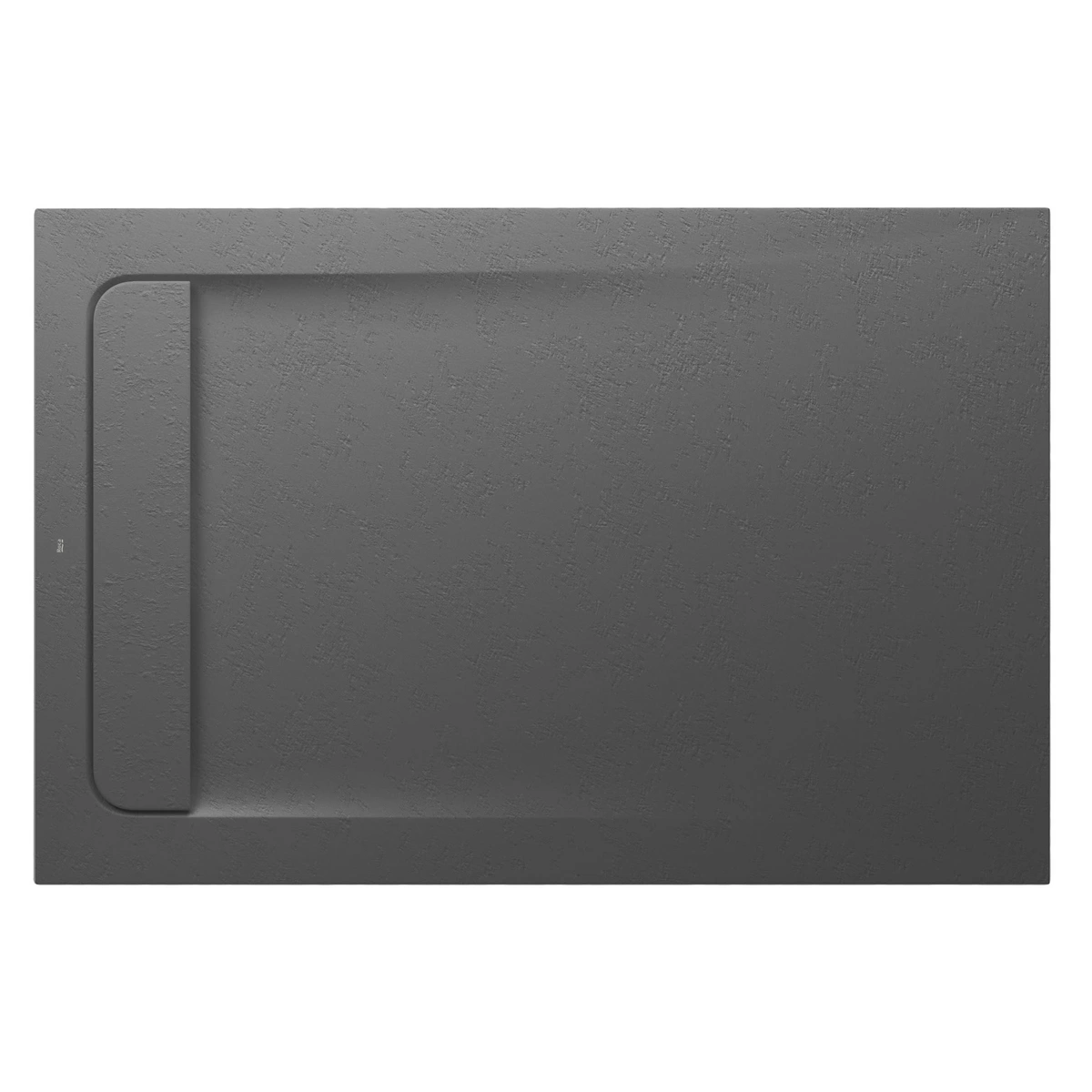 AQUOS Brodzik kompozytowy STONEX ze zintegrowanym odpływem liniowym, kolor onyks, 1200x 800x28mm