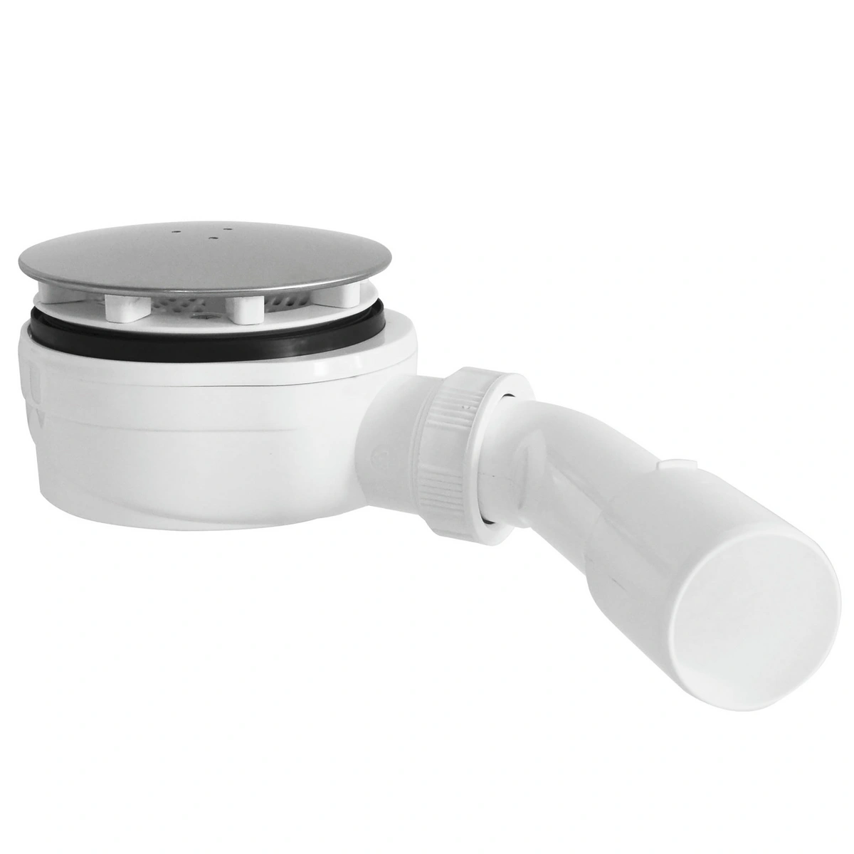 Ultrapłaski odpływ brodzikowy Ø90, wysokość 52mm, przepływ 30l/min