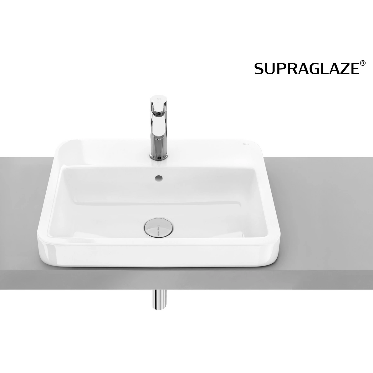 GAP ORIGINAL Umywalka blatowa 55x41cm Supraglaze®