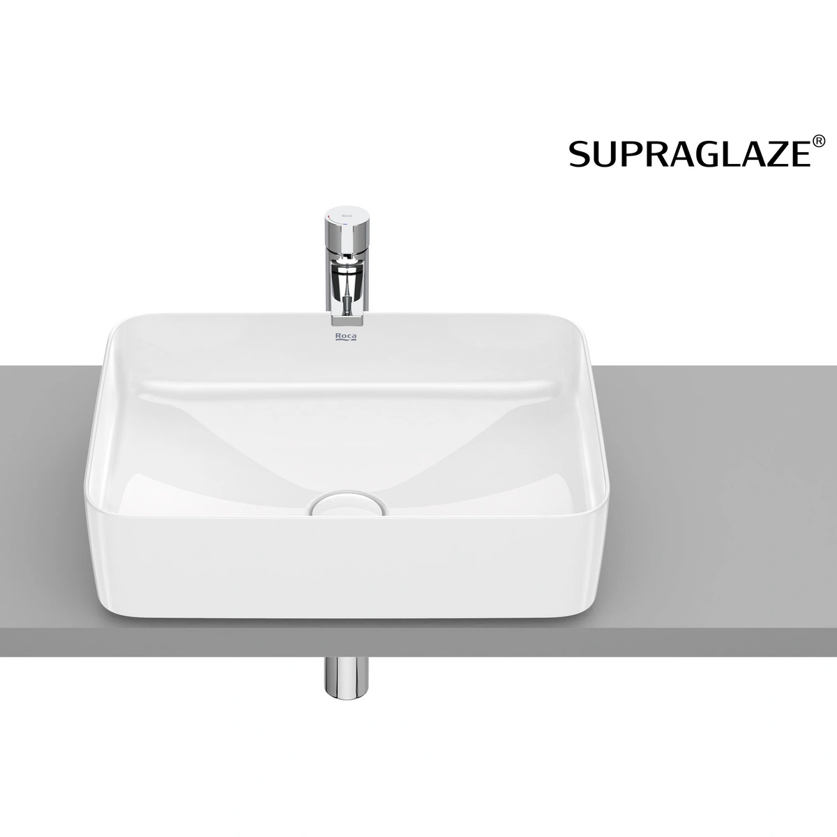 INSPIRA SQUARE UMYWALKA 500X370 OCT FINECERAMIC ®, Supraglaze®