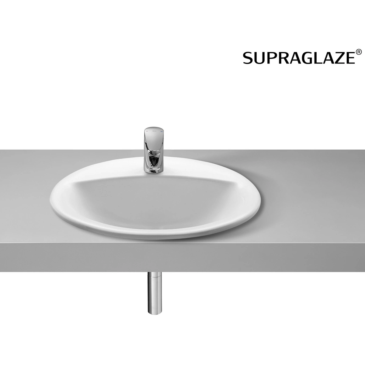 Umywalka Rodeo 52x41 cm Supraglaze®