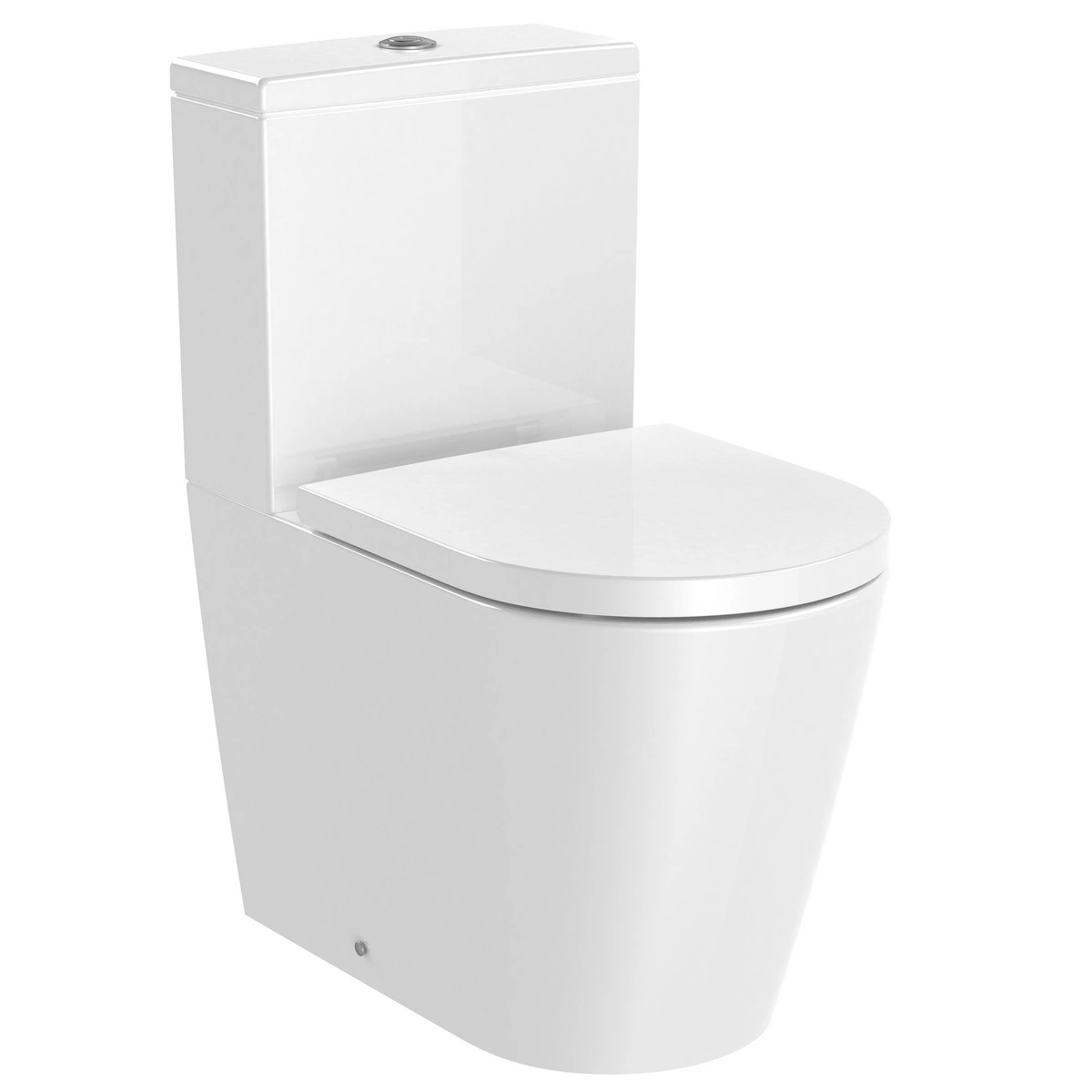 Miska WC o/podwójny do kompaktu WC Round Rimless
