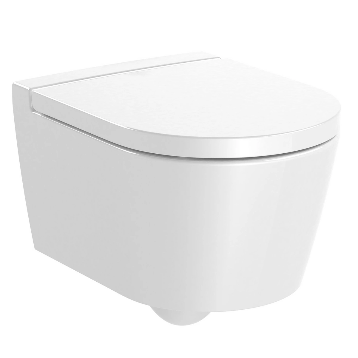 Miska WC podwieszana Rimless Round Compacto