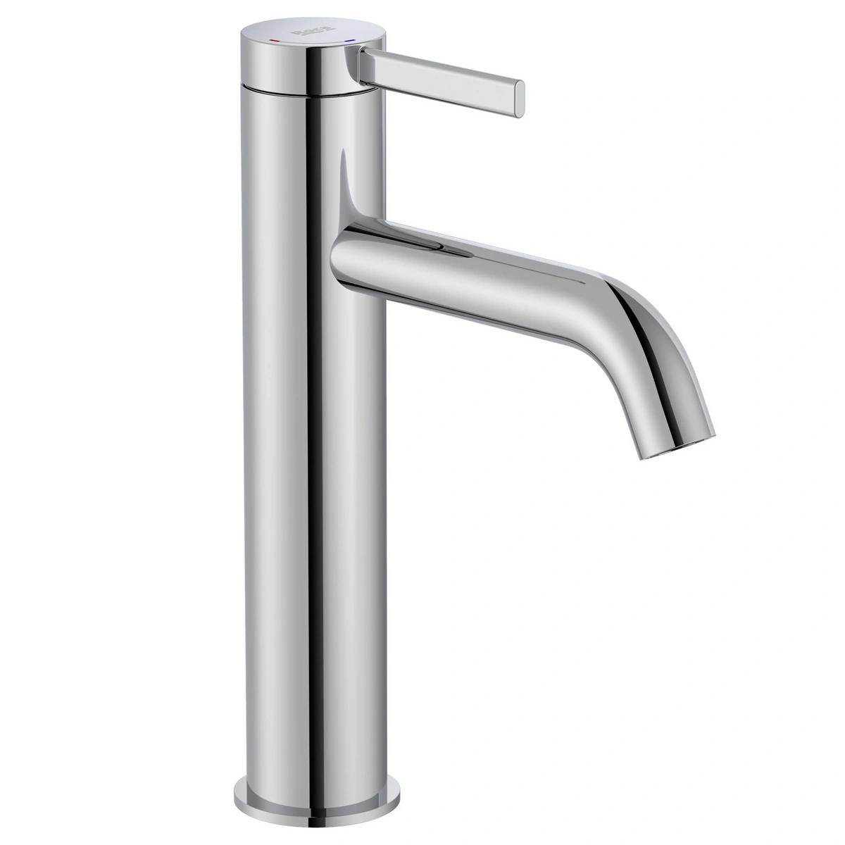 Bateria umywalkowa sztorcowa medium z korkiem click-clack, bez Cold Start