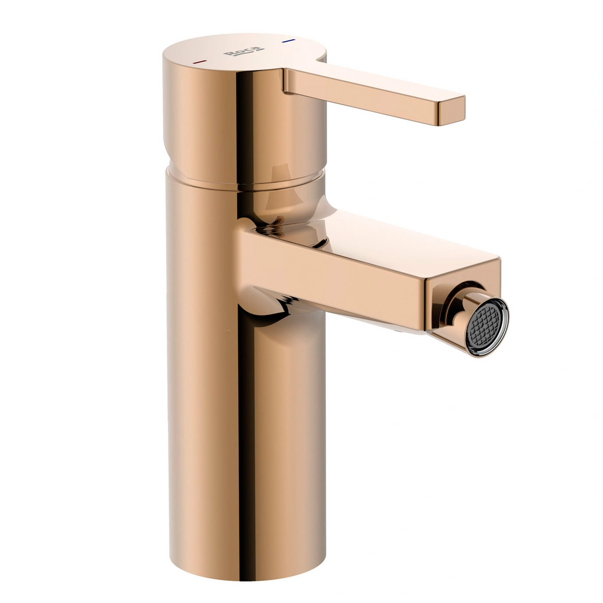 Bateria bidetowa ROCA NAIA bez korka, rose gold A5A6A96RG0