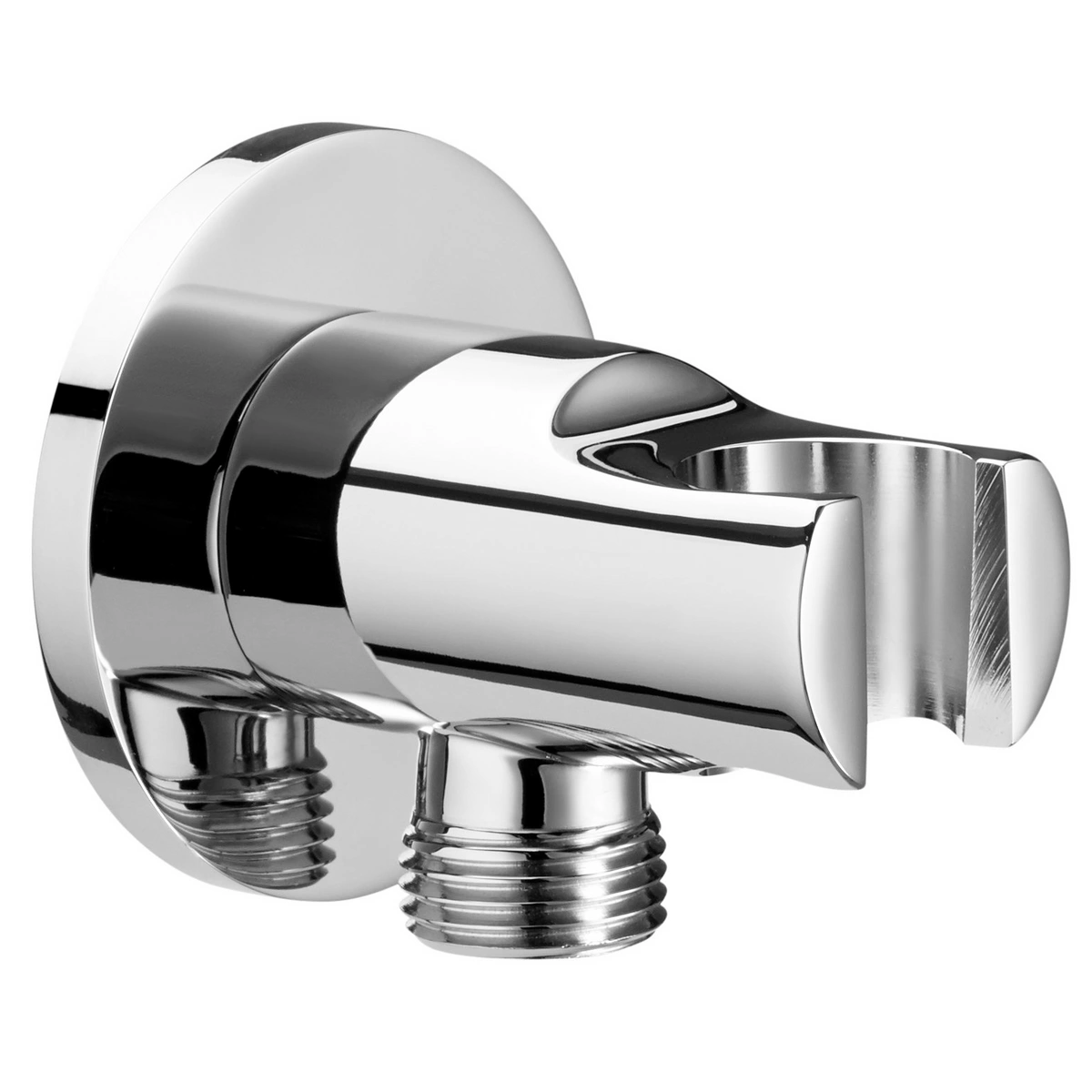 Przyłącze kątowe AQUA 1/2" z uchwytem na słuchawkę