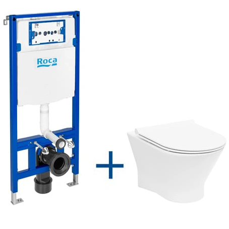 Zestaw podtynkowy DUPLO ONE + miska WC podwieszana NEXO RIMLESS z deską SLIM