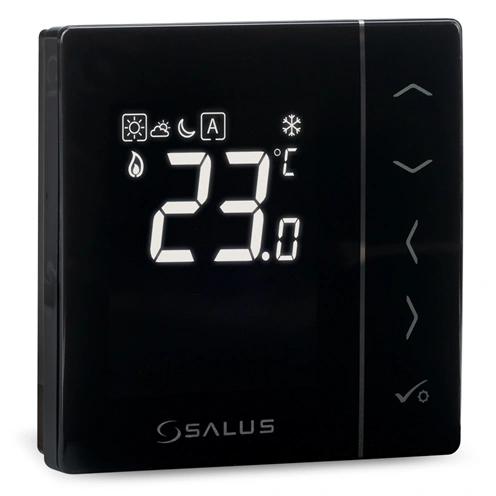 Elektroniczny regulator dobowy pokojowy czarny VS35B