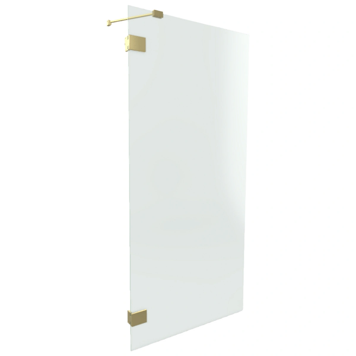 Essenza Pro Brushed Gold PNJ II 60 Szczotkowane Złoto/Przejrzyste, NA MIARĘ, zmiana wysokości H=1350mm
