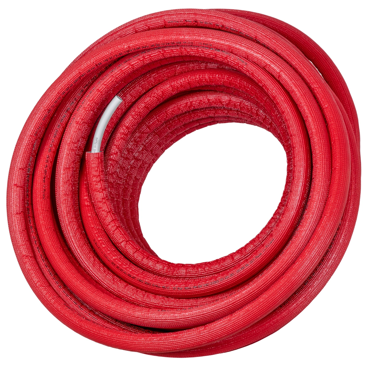 Rura PE-RT/AL/PE-RT w otulinie czerwonej 25x2,5/9mm 25m