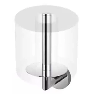 Uchwyt z rozetą na zapasową rolkę papieru toaletowego chrom Classic 07.444 Optimal