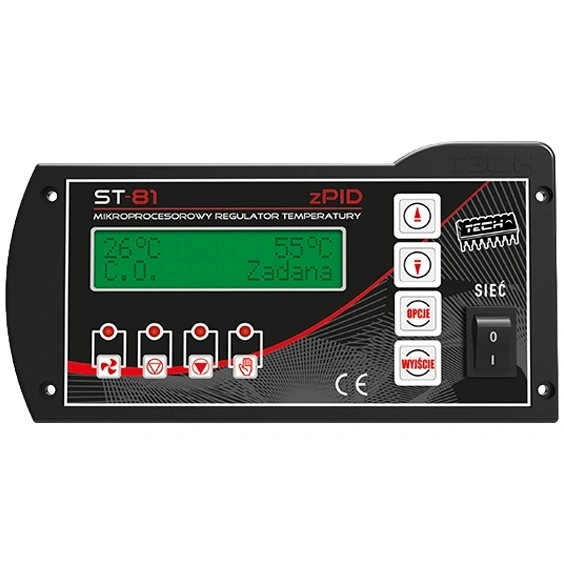 Sterownik do kotła zasypowego z programem zPID ST-81 zPID