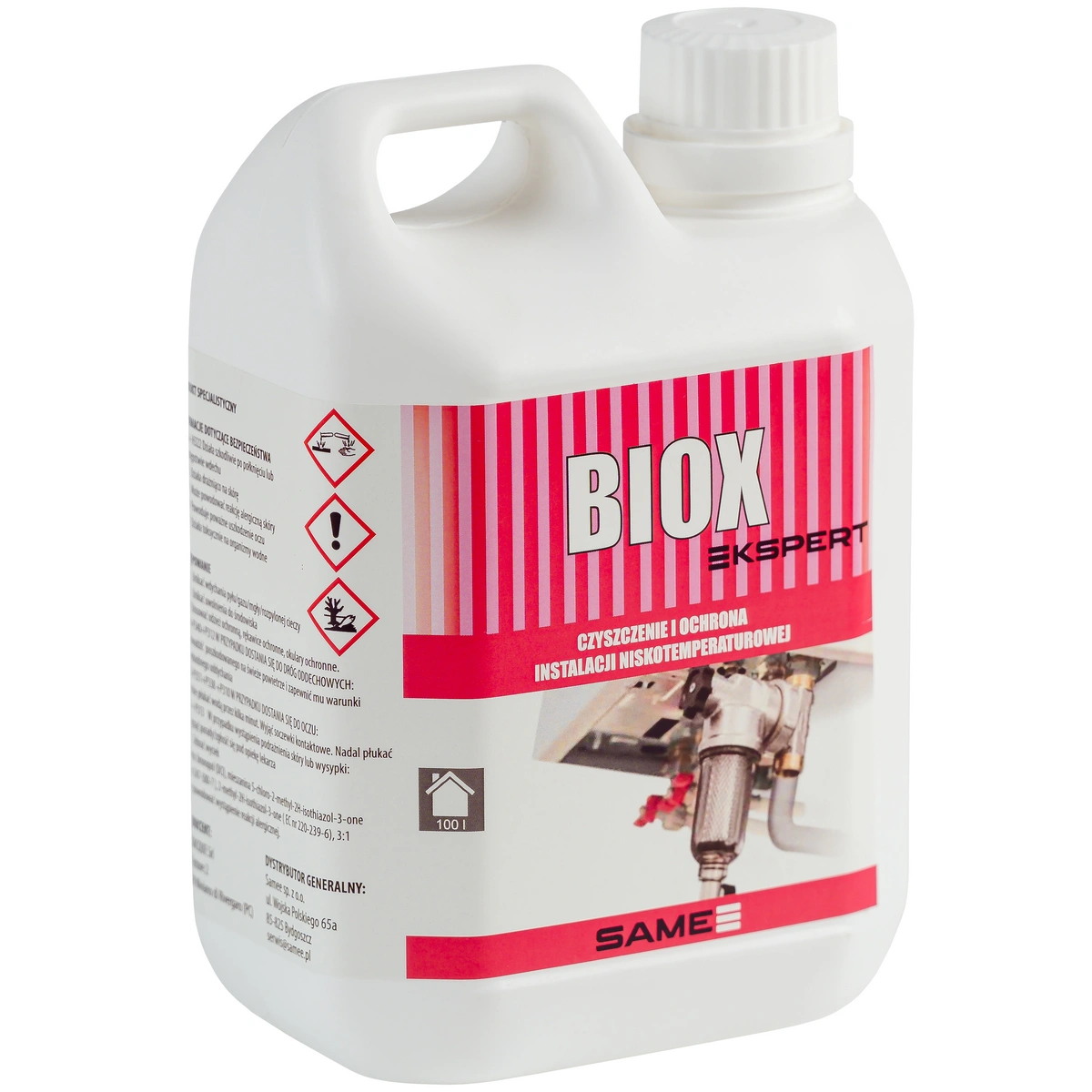 Inhibitor/cleaner instalacji niskotemperaturowych BIOX