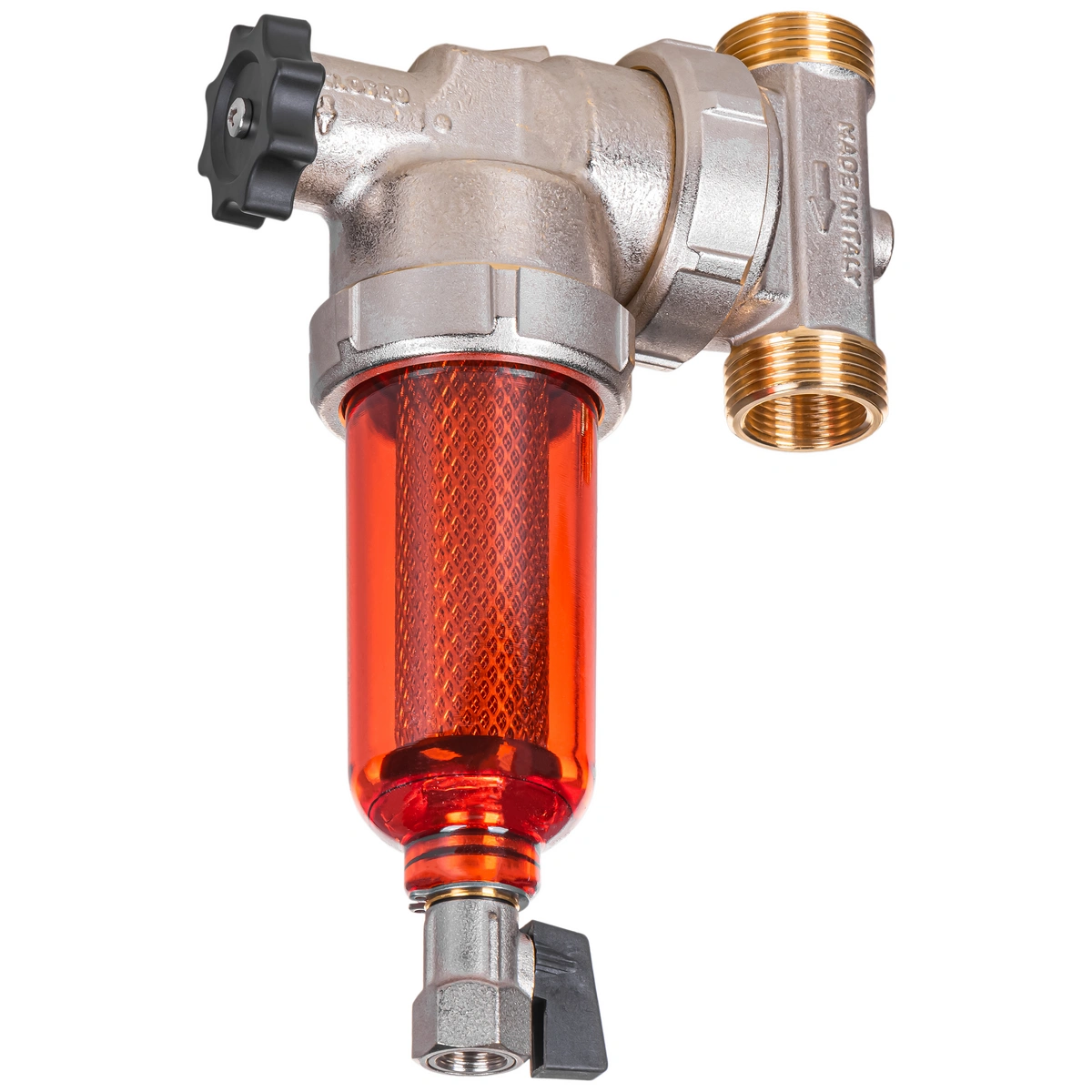 Magnetyczny separator zanieczyszczeń z filterm i obrotową głowicą do instalacji c.o. model: T 5