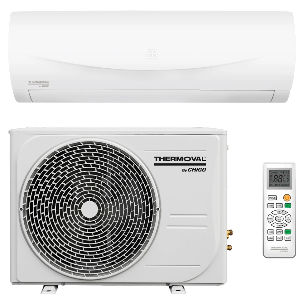 Pakiet: komplet klimatyzacji ściennej typu monosplit EIGO TVK-E65 moc 6,5 kW/24 BTU (jednostka zewnętrzna i wewnętrzna)
