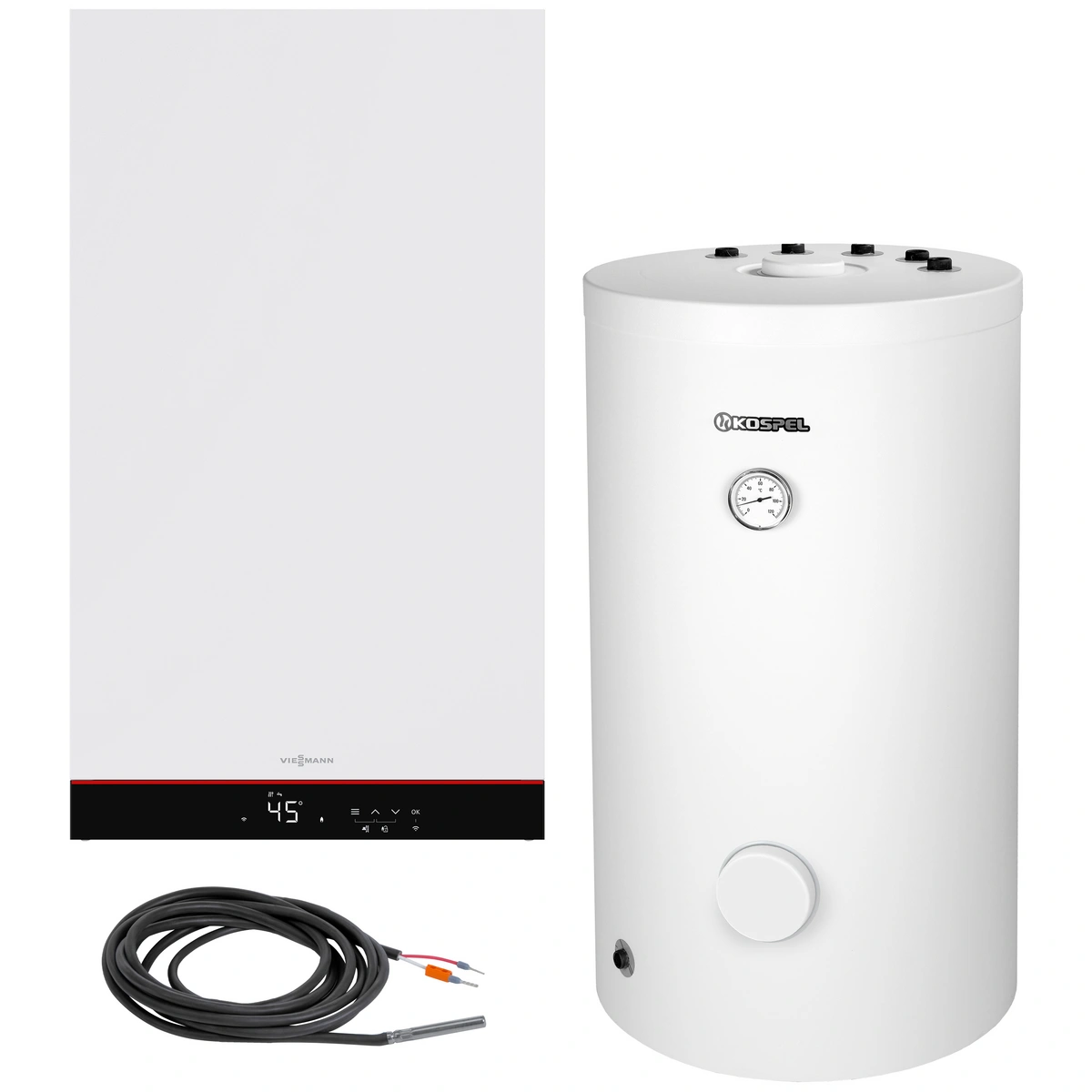 Vitodens 050-W B0HA 25kW + zbiornik SKW-120