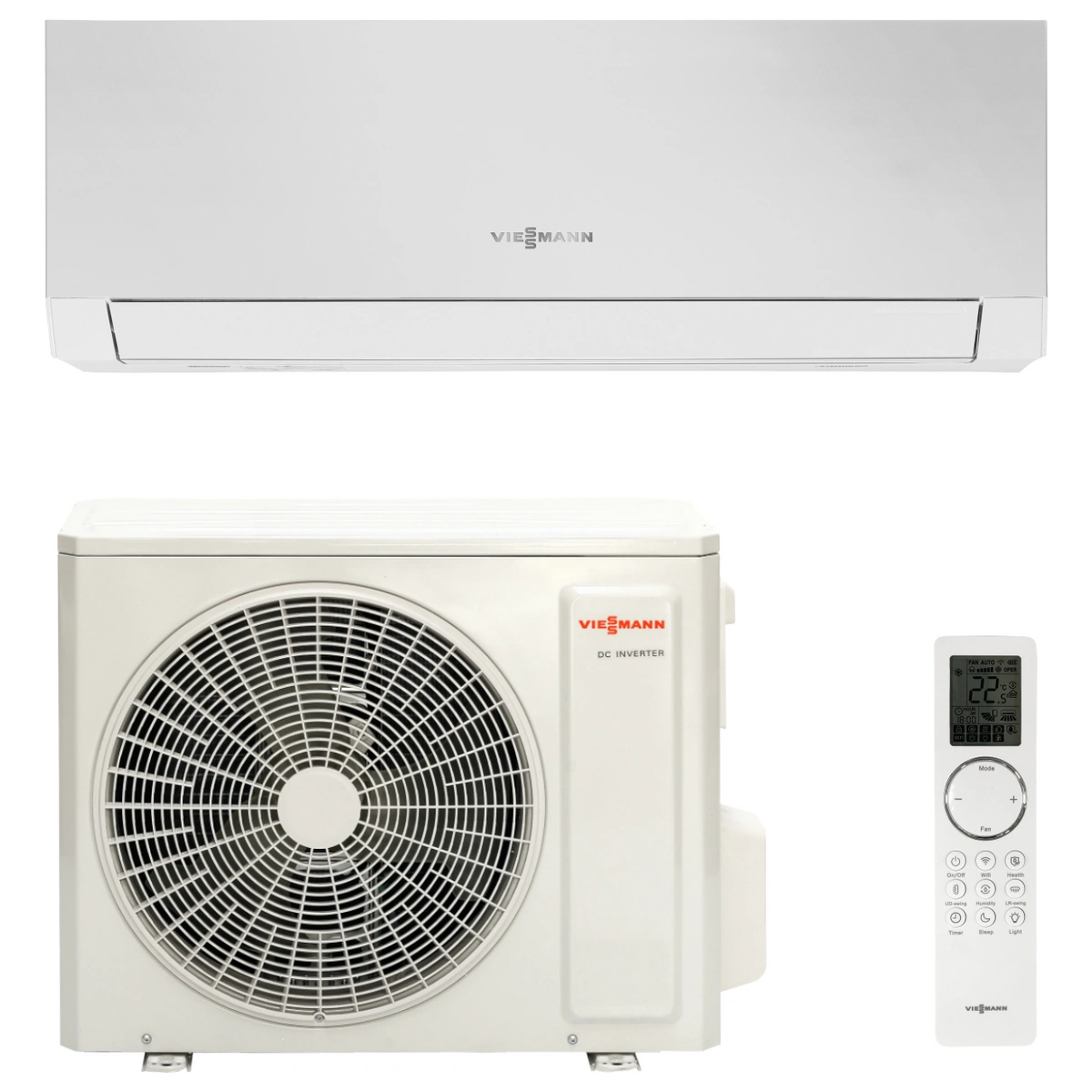 Pakiet: komplet klimatyzacji ściennej Vitoclima 230-S Dynamic (jednostka zewnętrzna i wewnętrzna) kolor biały