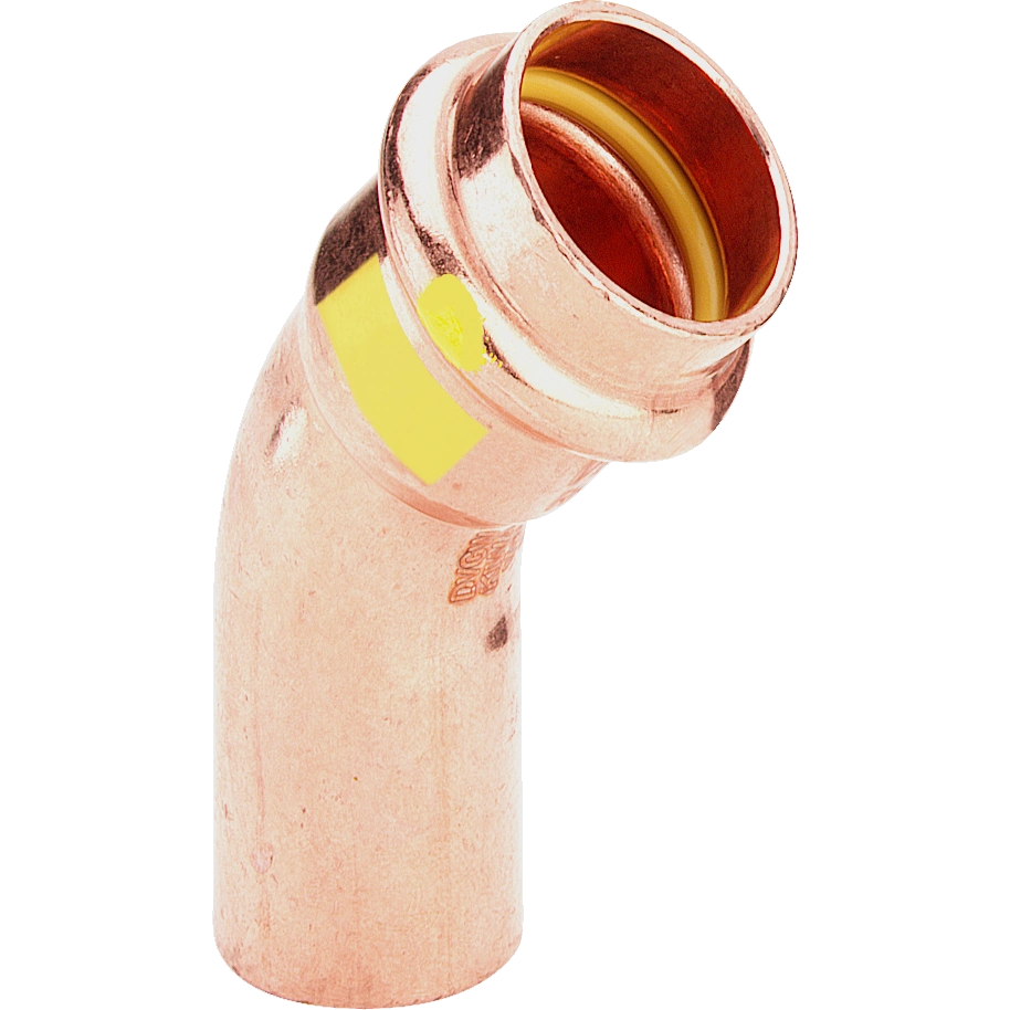 Profipress G-łuk 45° nypel