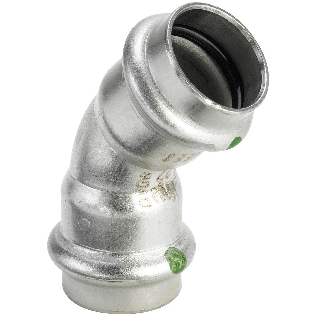 Sanpress Inox-łuk 45°