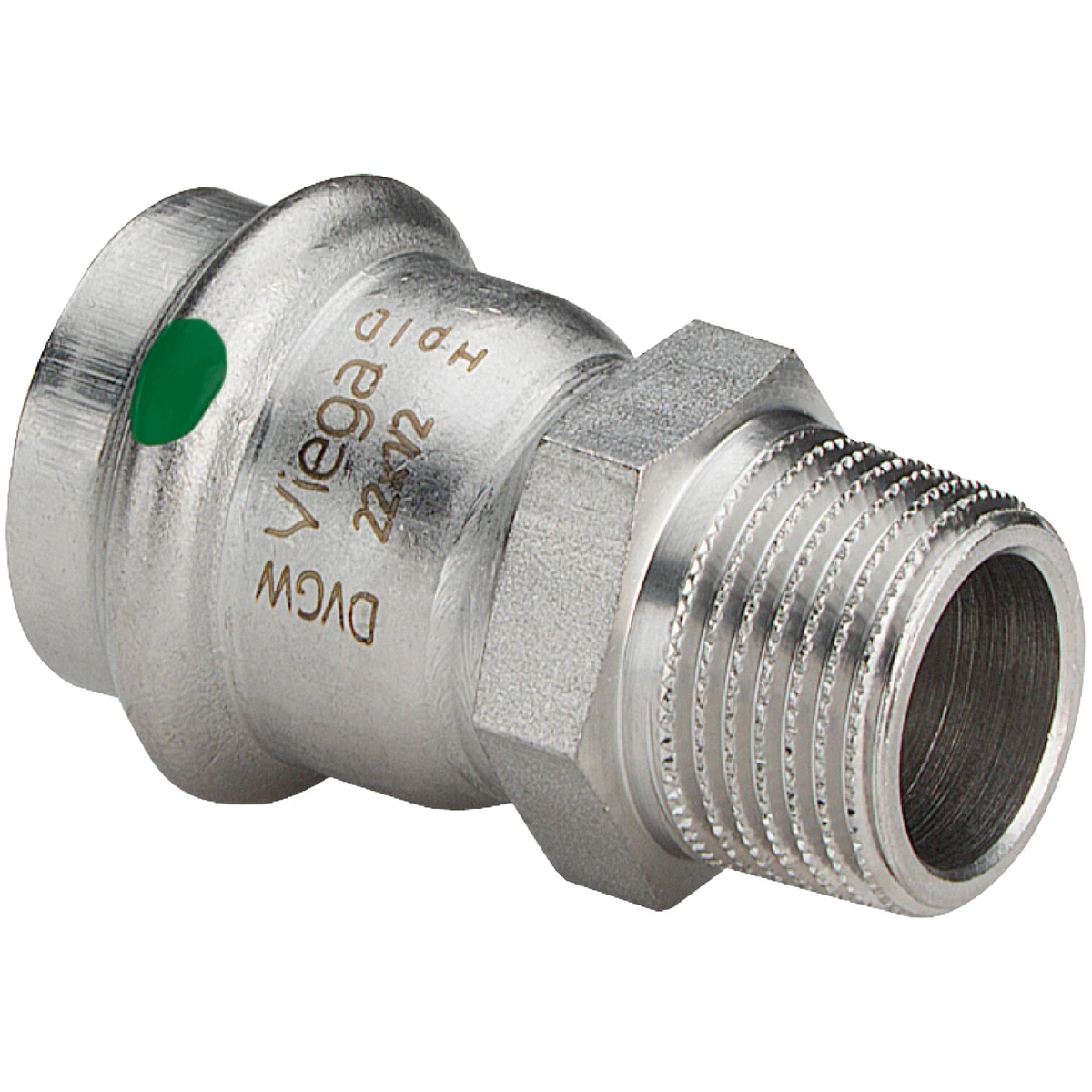 Sanpress Inox-złączka przejściowa