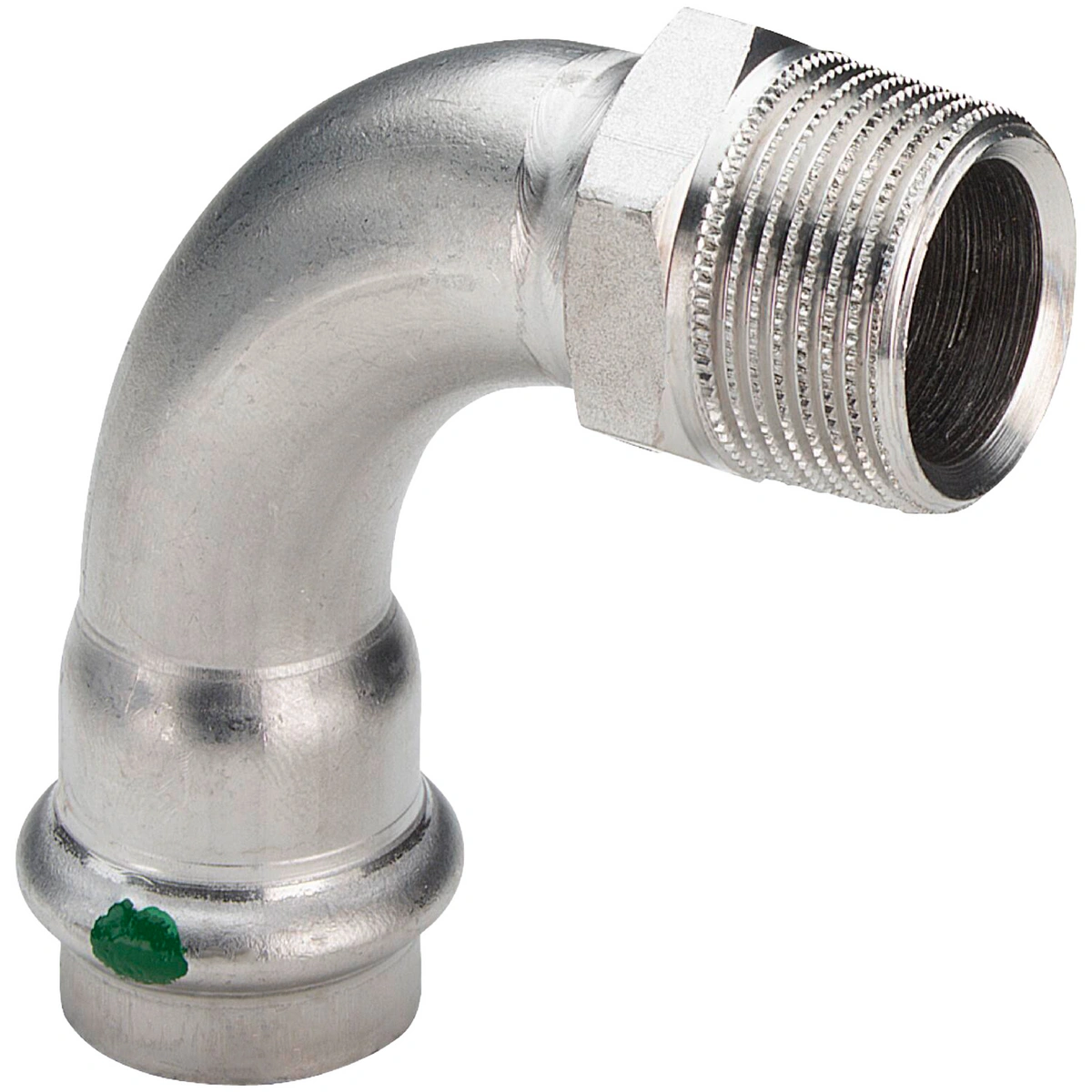 Sanpress Inox-łuk przejściowy 90°